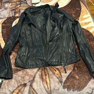 Leather jeacket